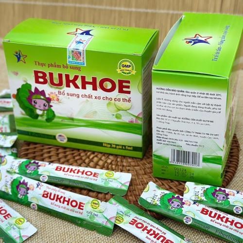 Trẻ mấy tháng tuổi có thể dùng được Bukhoe?