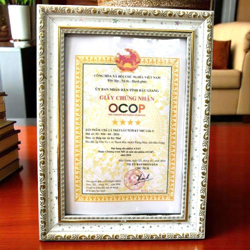 OCOP 4 sao là chứng nhận gì?