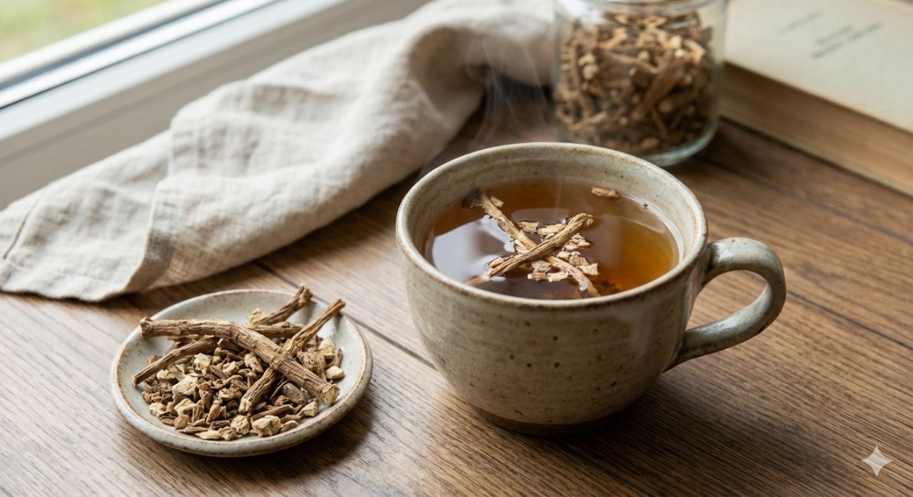 Trà rễ cây nữ lang