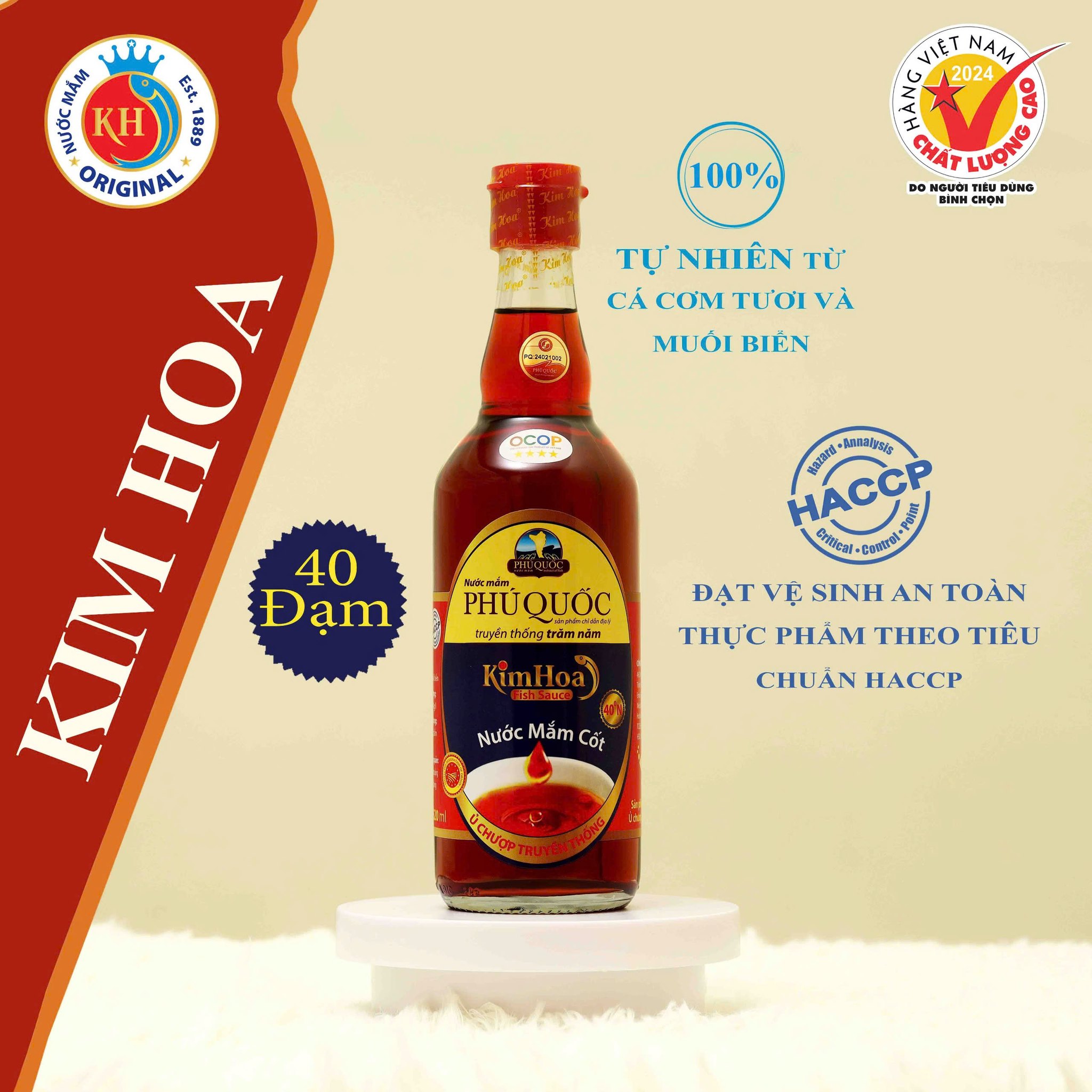 Đạt chuẩn an toàn, chứng nhận quốc gia