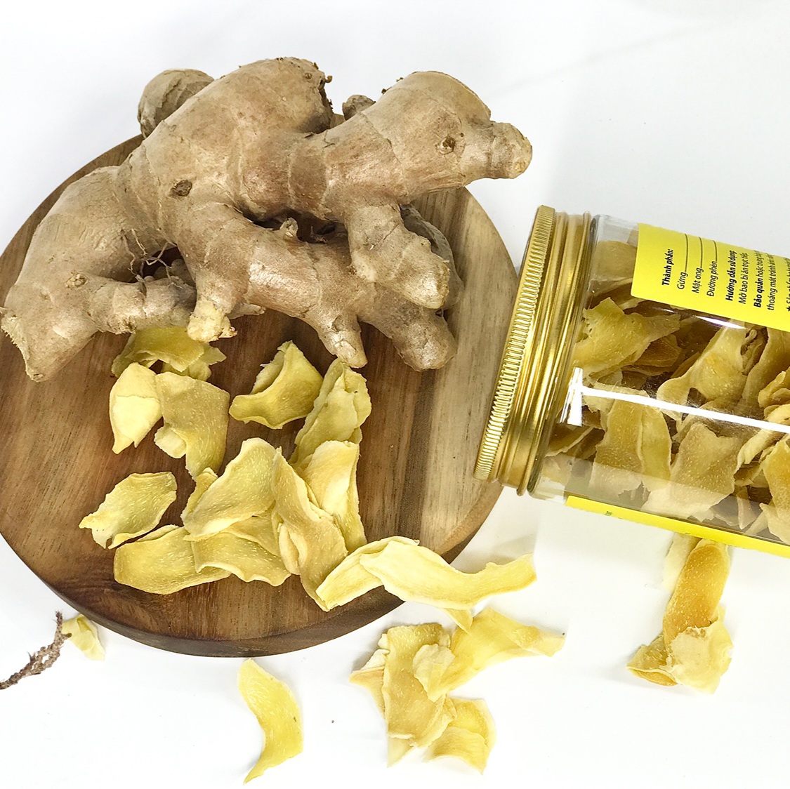 Đau dạ dày có nên ăn snack gừng sấy không?