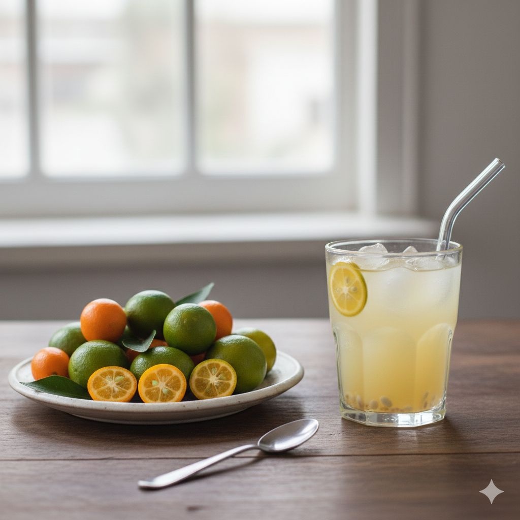 Nước tắc và nha đam