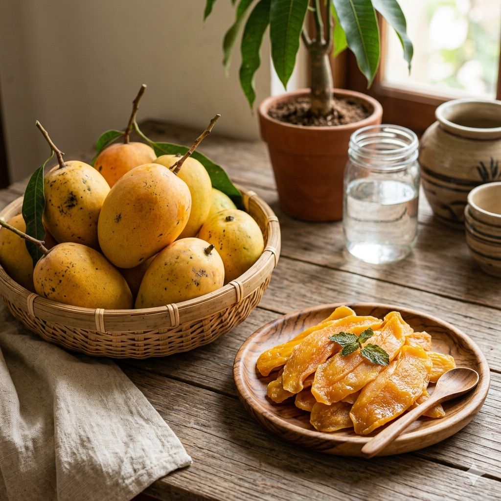 Xoài sấy dẻo có tốt không?