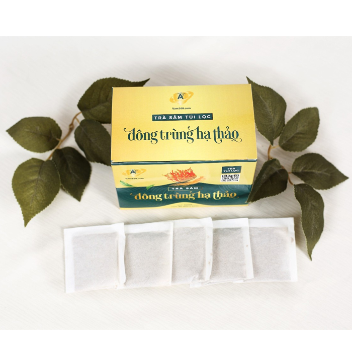 Cách pha trà sâm đông trùng hạ thảo