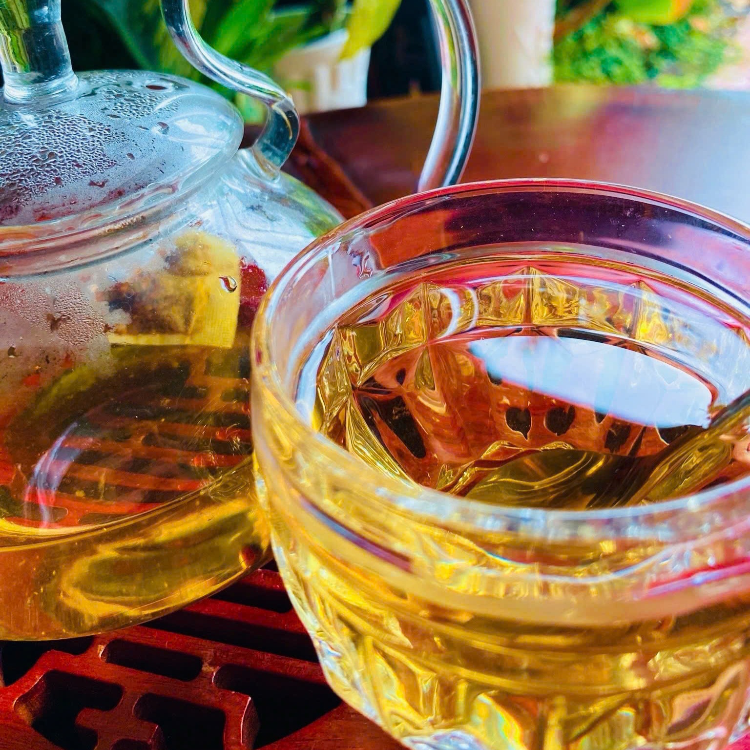 Trà chỉ hỗ trợ không phải là đồ uống chính