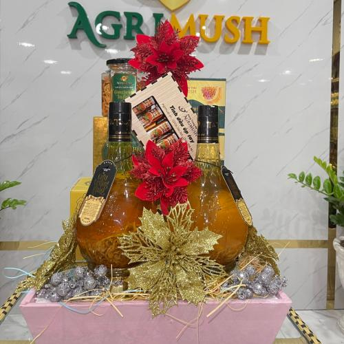 Dùng trà sâm đông trùng hạ thảo làm quà biếu được không?