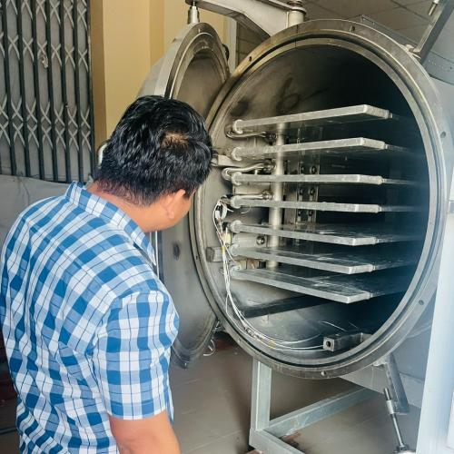 Bước 3: Sấy khô sơ cấp