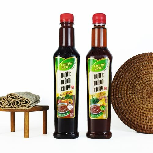 Chọn nước mắm chay trái điều