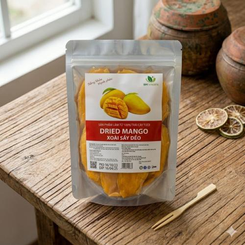 Xoài sấy dẻo có béo không?