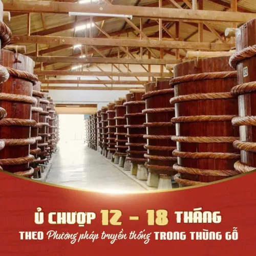 3. Chuyển vào thùng gỗ lớn lên men