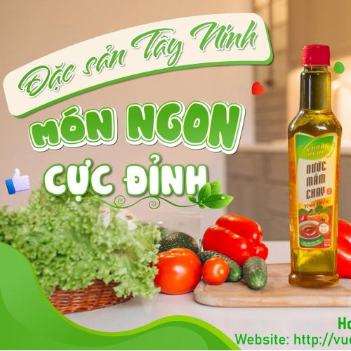 1. Chọn nước mắm chay trái điều