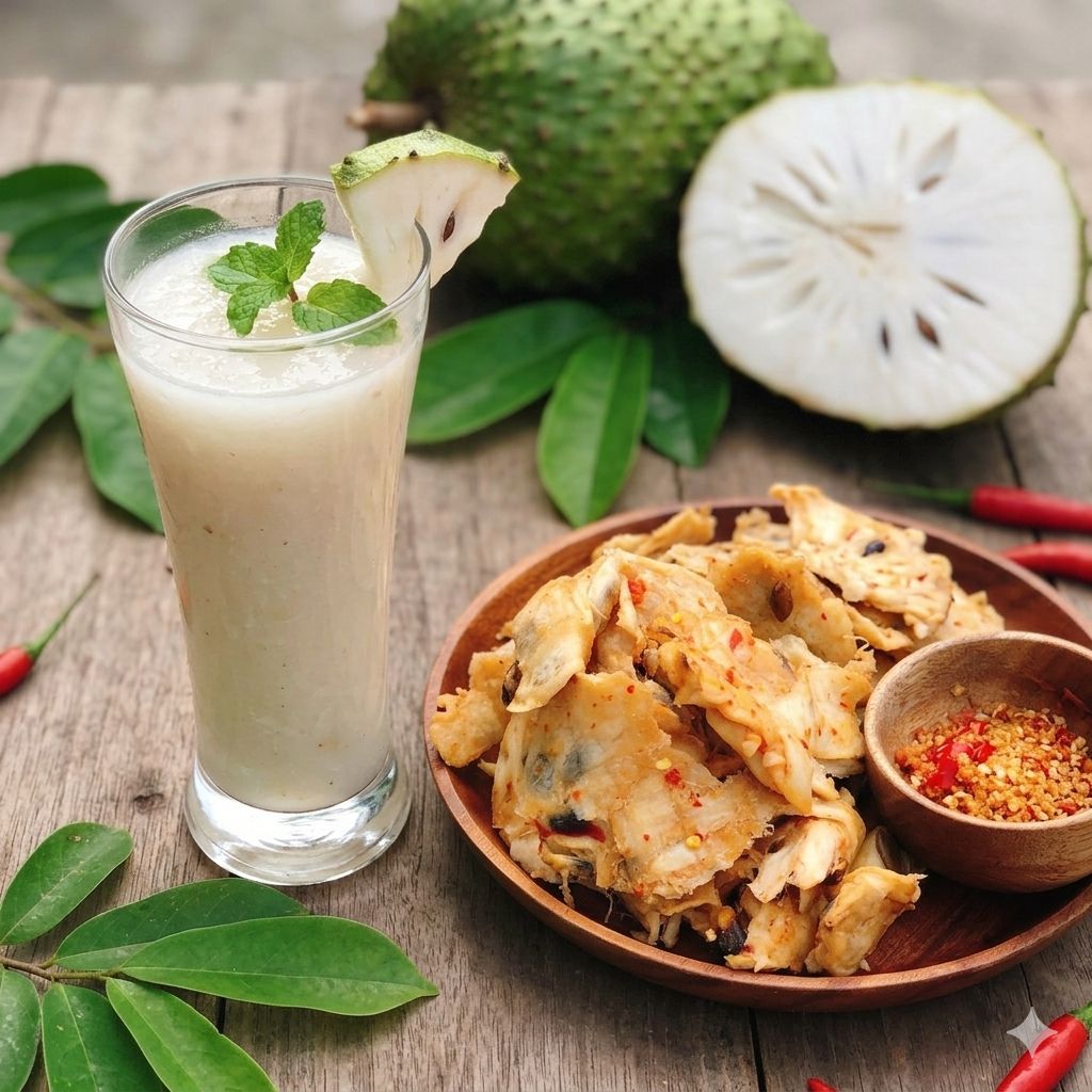 Mãng cầu sấy muối ớt là gì?