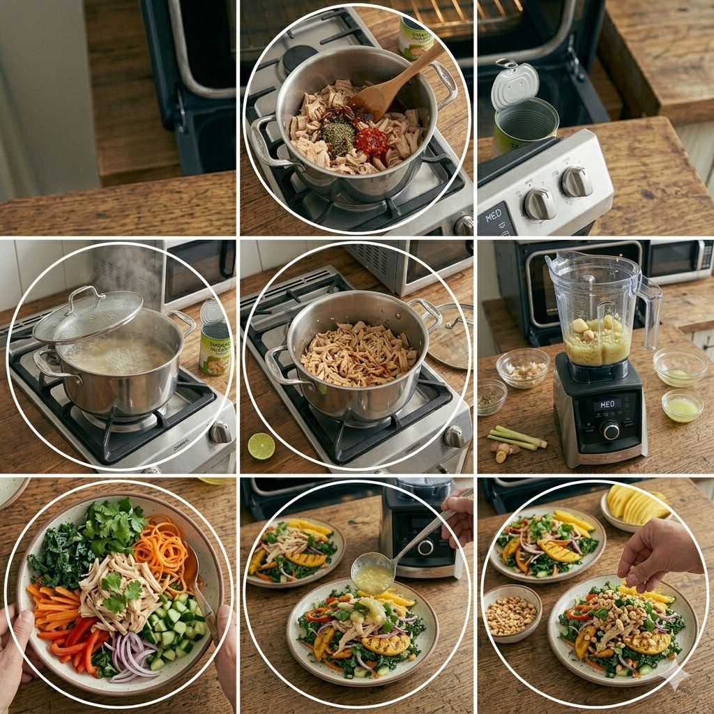 1. Nguyên liệu làm salad mít sả gừng