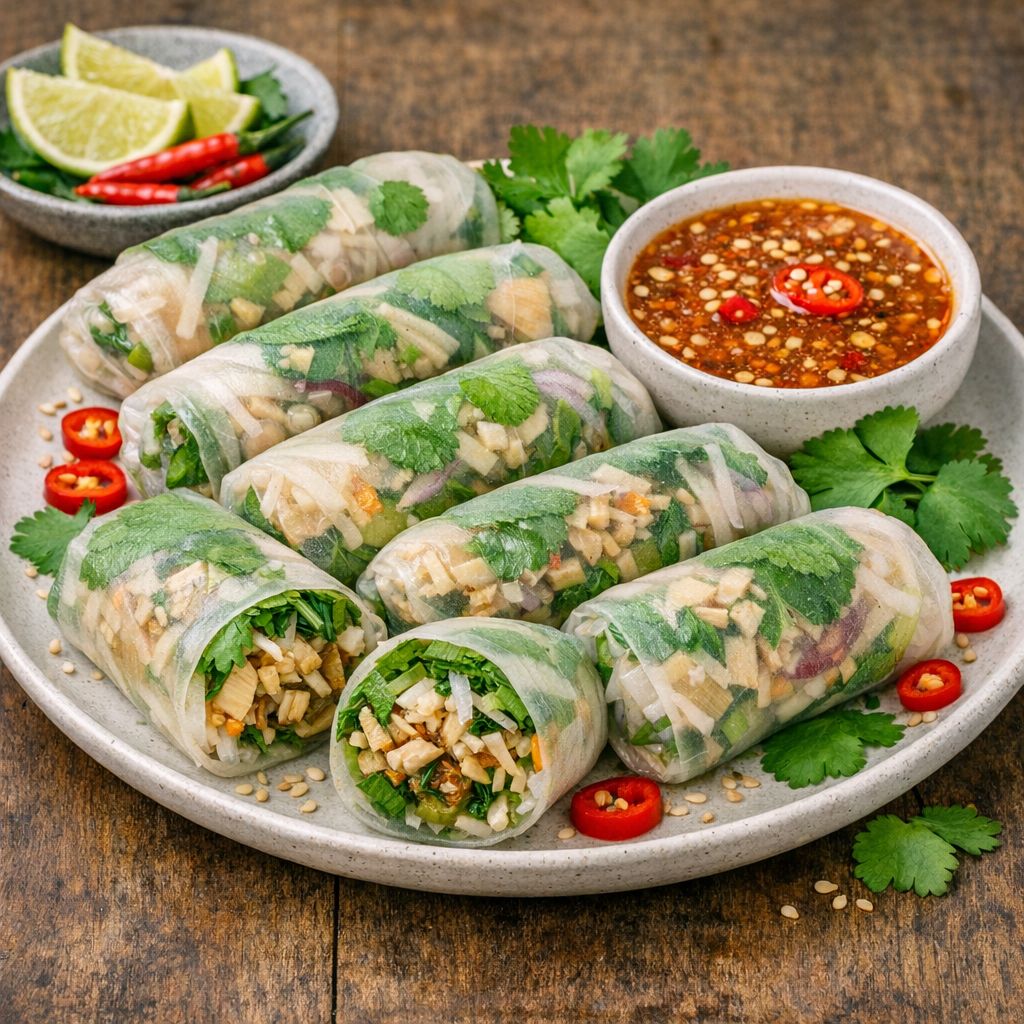 Nem Cuốn Mít Chay Có Giúp Giảm Cân Không? Calo & Cách Làm