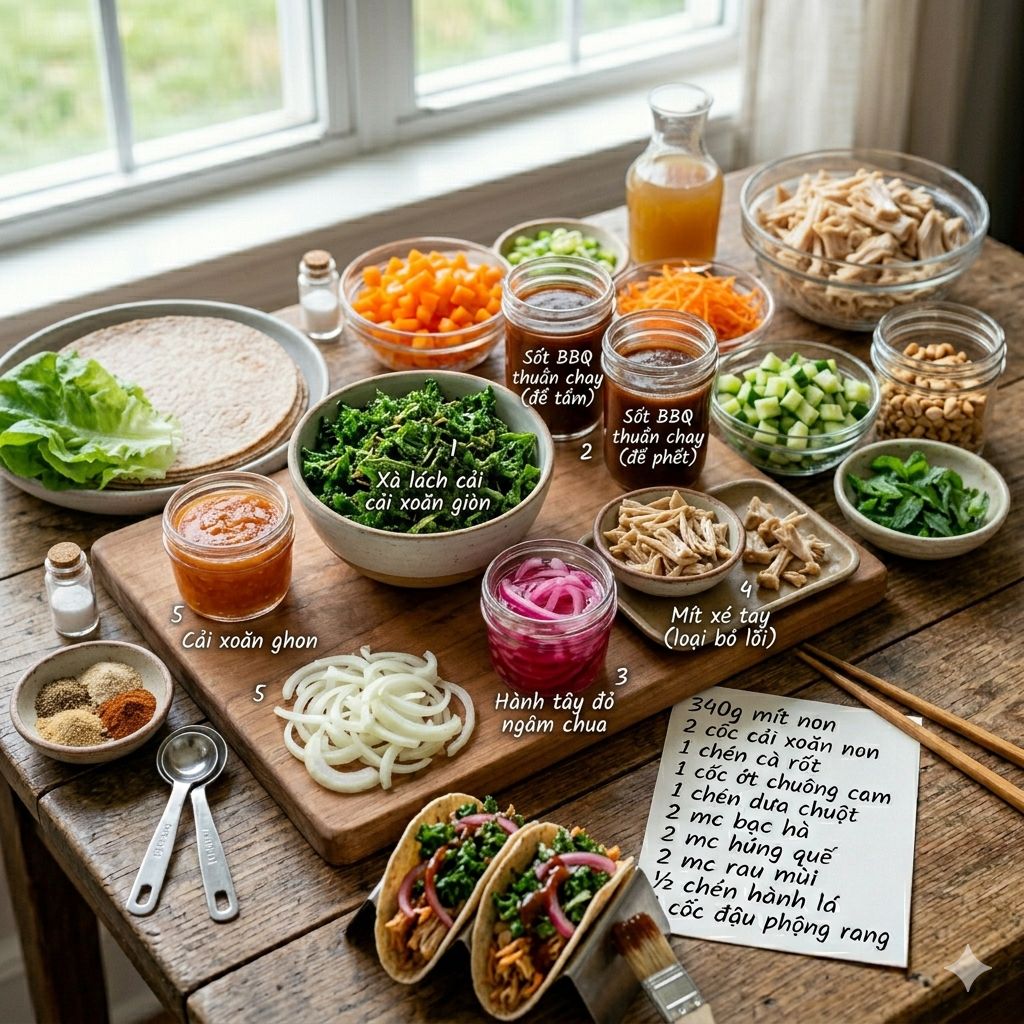 3. Ăn tacos mít nướng vào buổi tối được không?