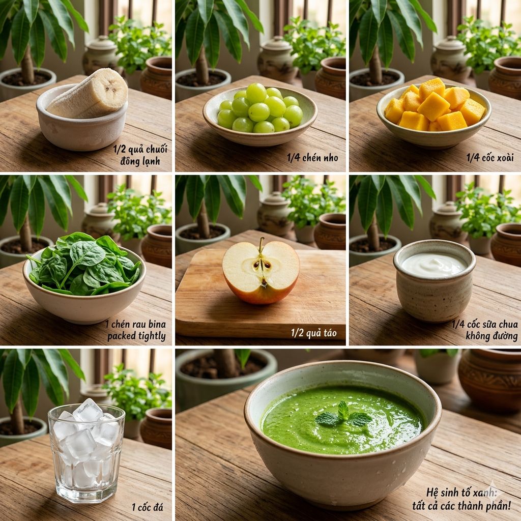 1. Nguyên liệu cần có