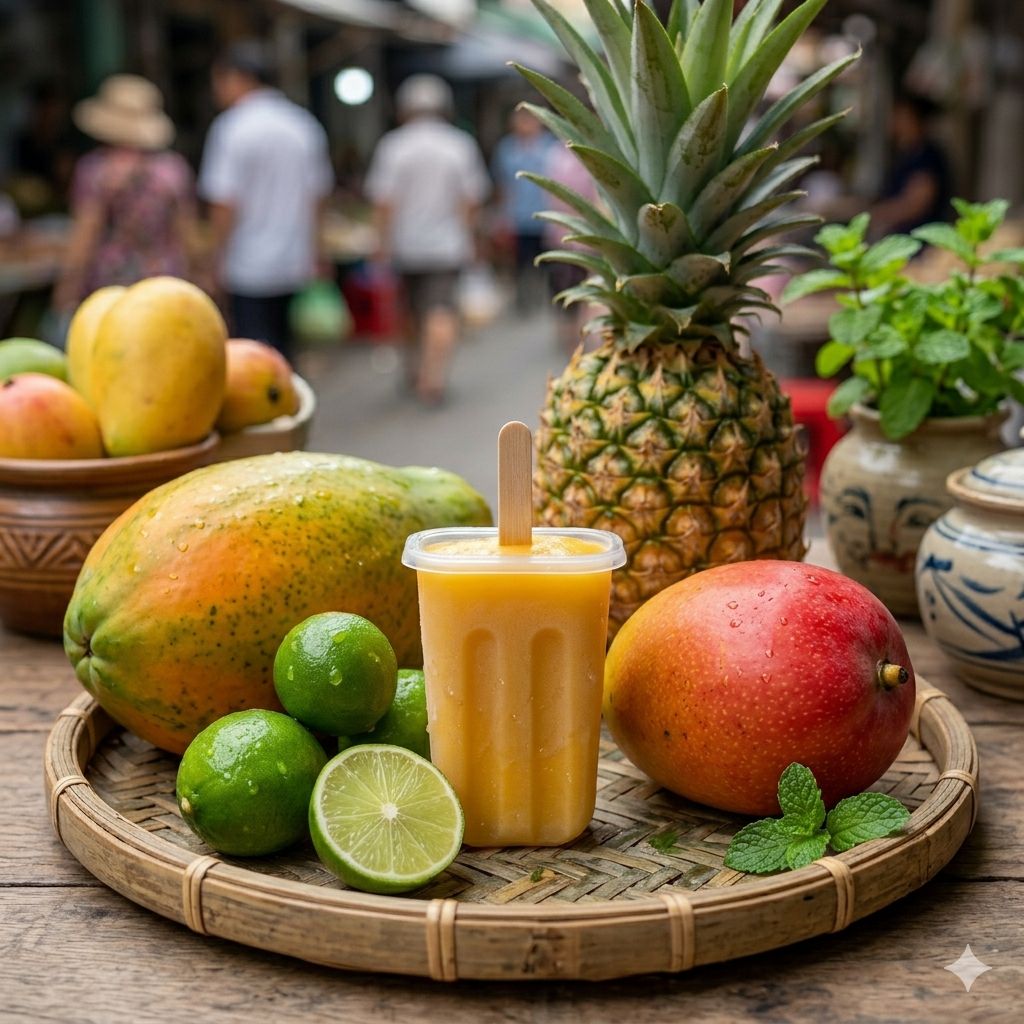 1. Kem xoài sữa chua