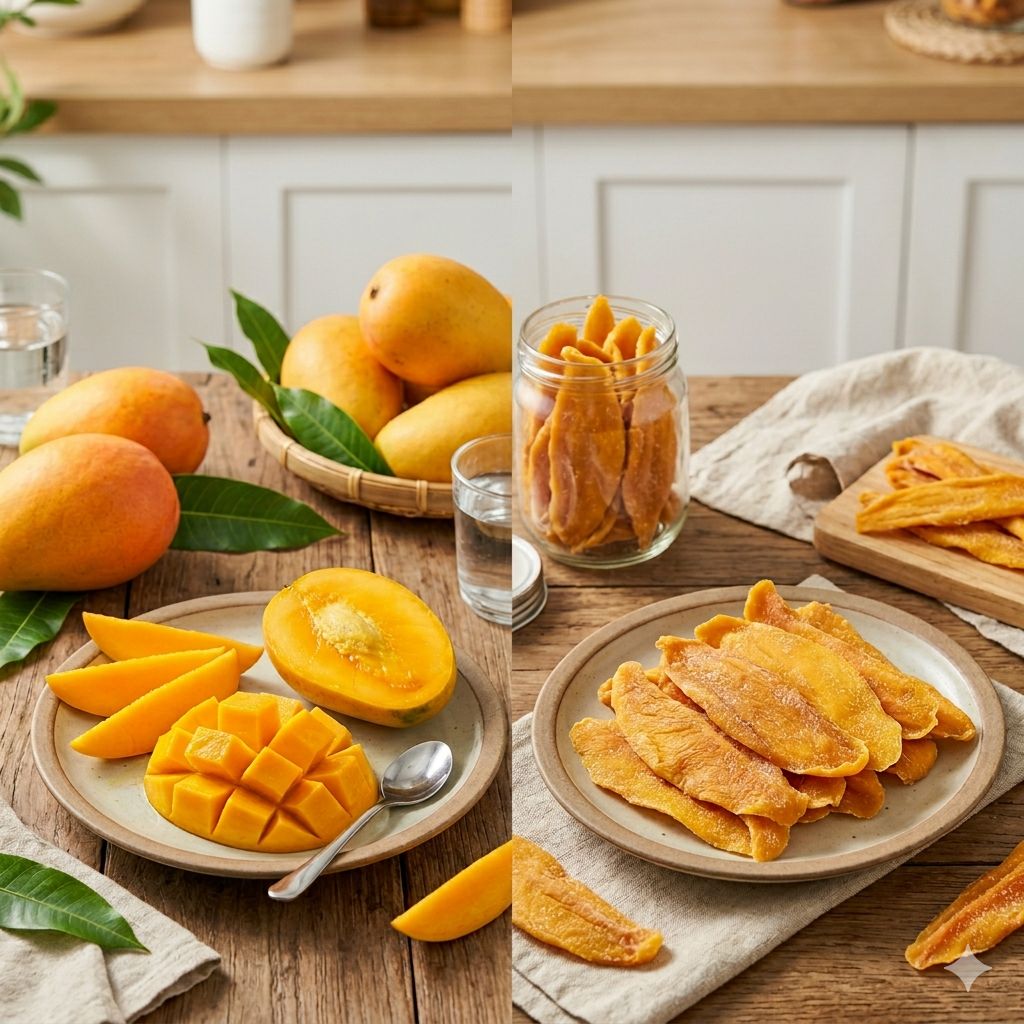 3. Nếu bị dị ứng xoài thì có bị dị ứng với xoài sấy dẻo không?