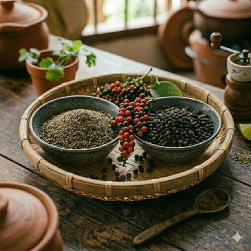 1. Có thể dùng tiêu đen để ướp thịt nướng không?