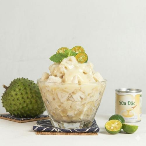 Cách Làm Mãng Cầu Dầm Sữa Chuẩn Vị