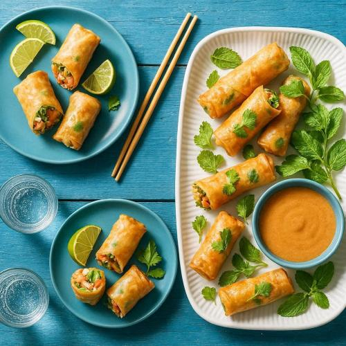 Nem cuốn mít chay có bao nhiêu calo?