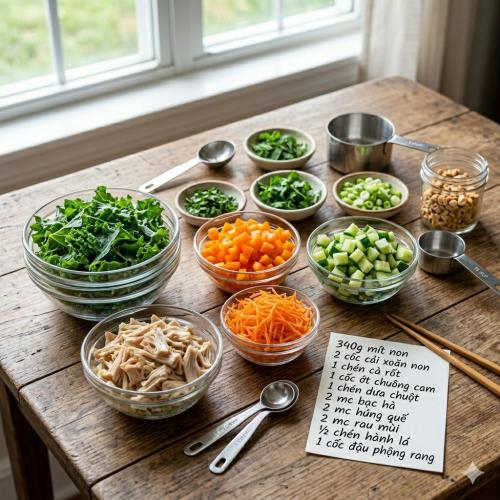 Salad mít sả gừng là gì?