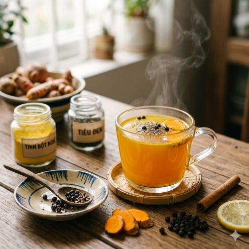 Trà Nghệ Tiêu Đen Có Giảm Cân Không? 5 Lợi Ích & Cách Uống Hiệu Quả