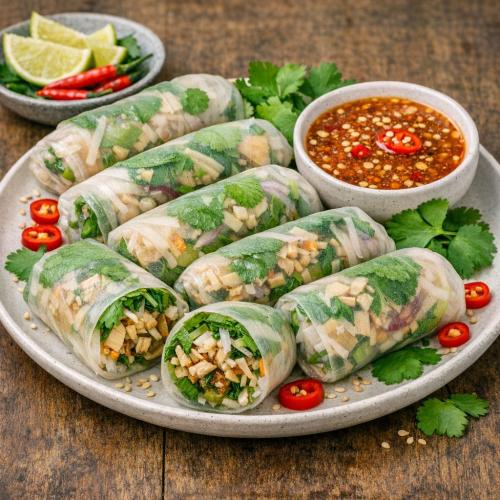 Nem Cuốn Mít Chay Có Giúp Giảm Cân Không? Calo & Cách Làm