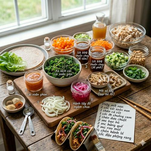 3. Ăn tacos mít nướng vào buổi tối được không?