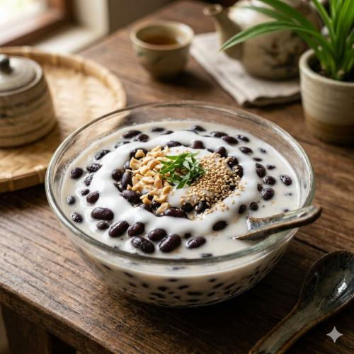 5. Chè đậu đen nước cốt dừa