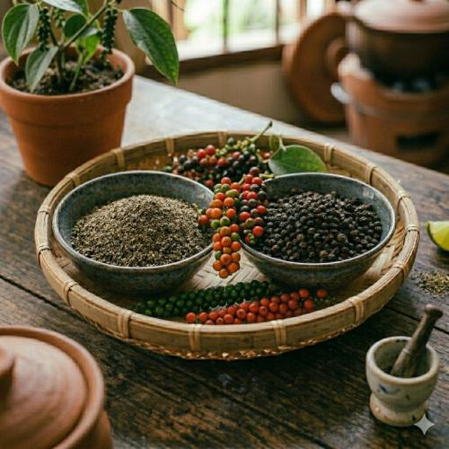 Thành phần dinh dưỡng của hạt tiêu đen