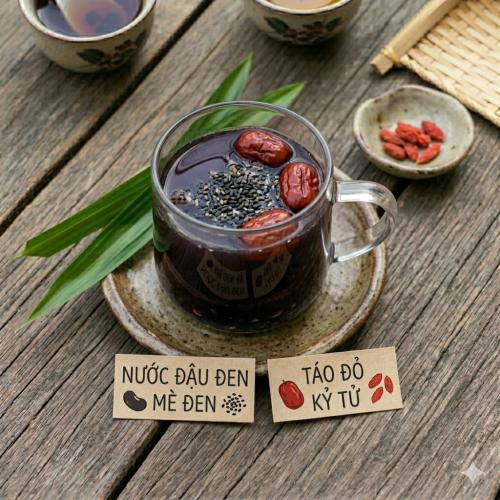 5. Kết hợp với mè đen, gạo lứt