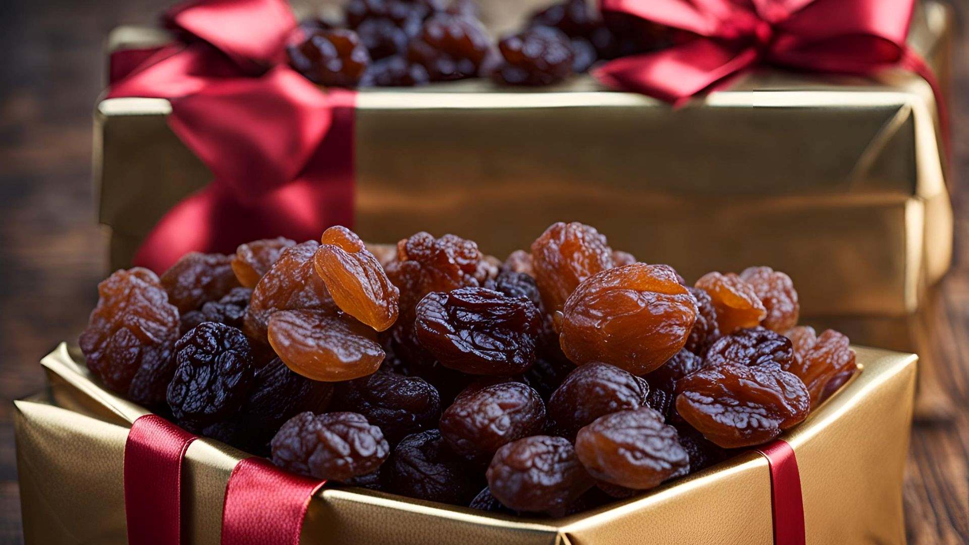 Hạt và nho khô là món quà Tết ý nghĩa cho gia đình