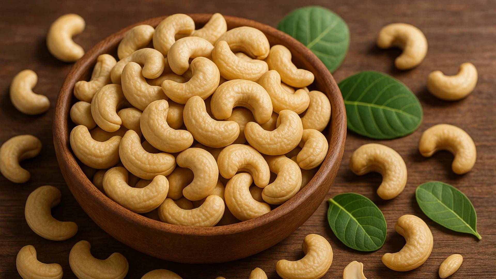 1. Hạt điều có bao nhiêu calo?