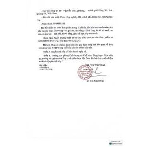 TCCS 01:2024/GOLDHERBAL