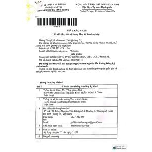 TCCS 01:2024/GOLDHERBAL