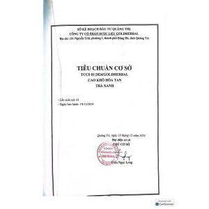 TCCS 01:2024/GOLDHERBAL