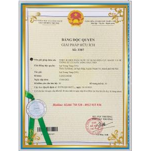 1. Giấy chứng nhận sở hữu trí tuệ