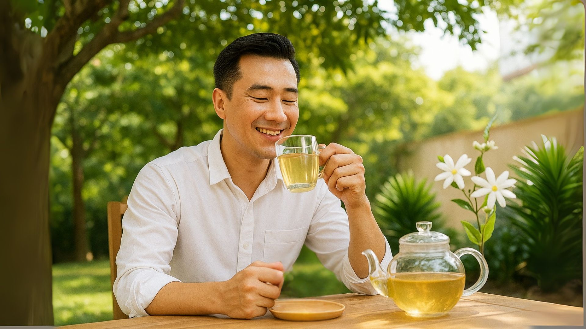 Buổi trưa – Hỗ trợ tiêu hóa, giảm căng thẳng