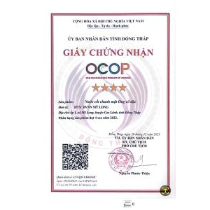Chứng Nhận OCOP