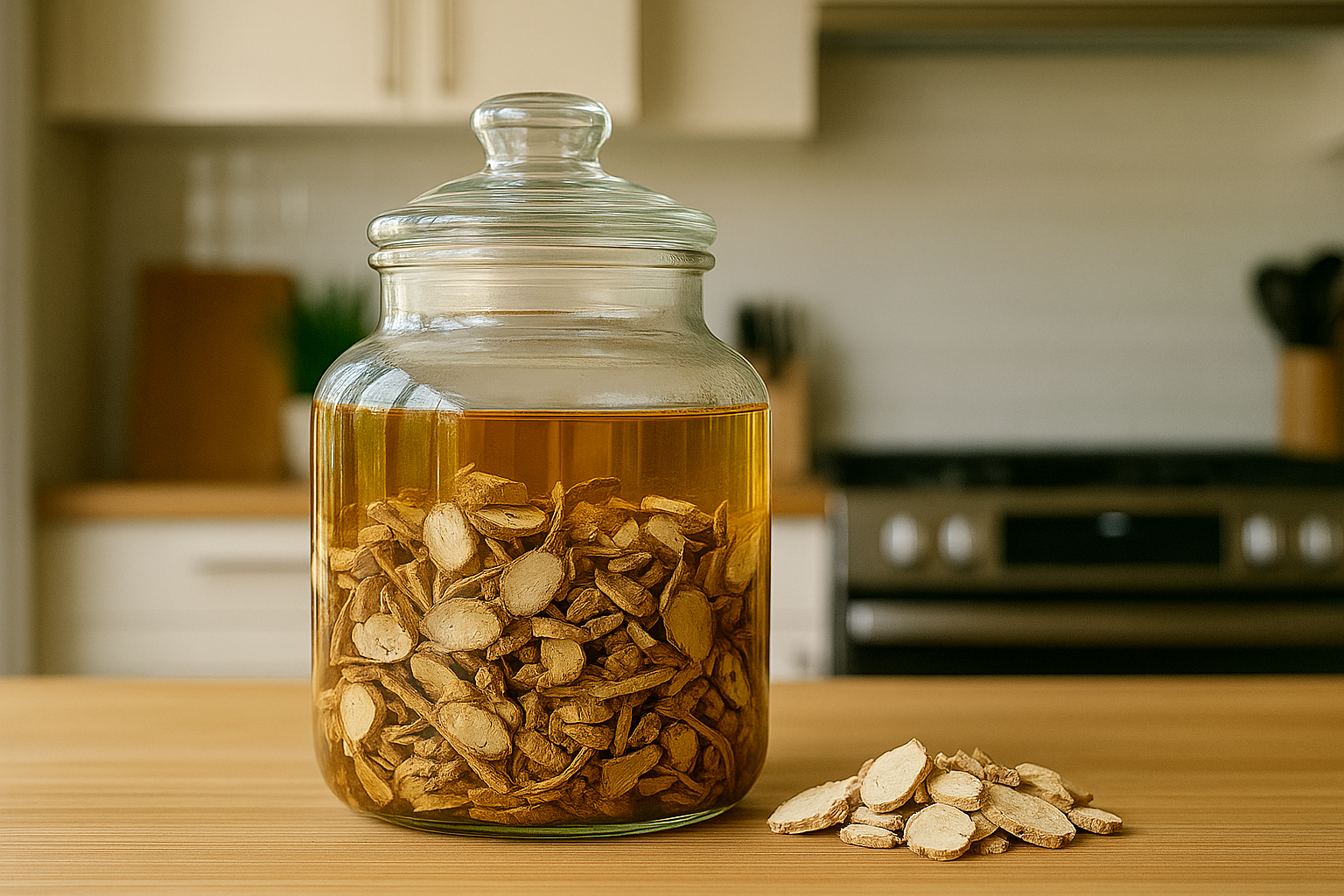 Ngâm củ đinh lăng khô – “Chắc chắn trong tay”, đậm vị và bền lâu