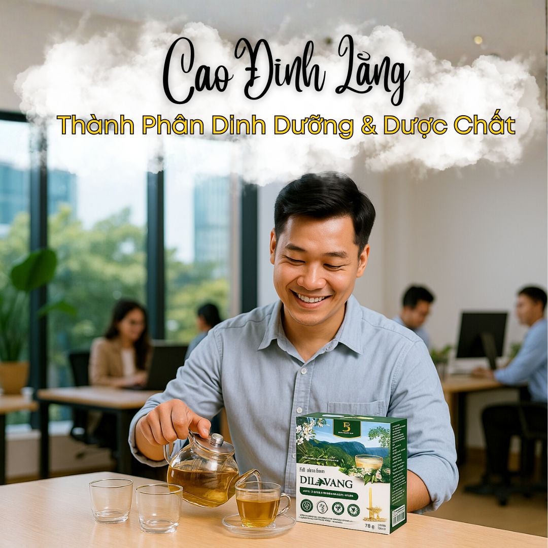 Hé Lộ Thành Phần Dinh Dưỡng Và Dược Chất Trong Cao Đinh Lăng Hòa Tan