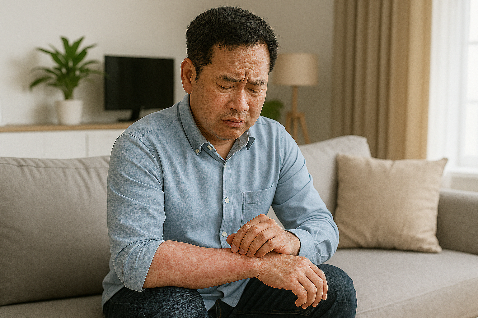 Vì sao tắm lá lại hữu ích khi bị nổi mề đay?