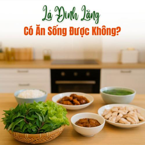 Lá Đinh Lăng: "Sâm của Người Nghèo" Có Ăn Sống Được Không?