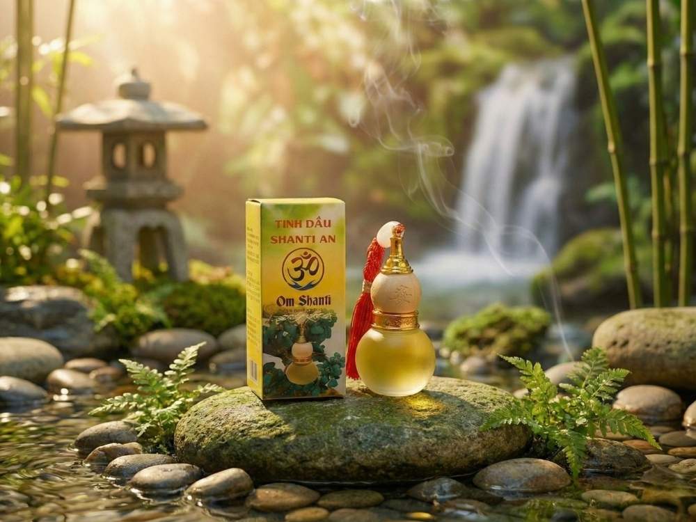 Ý nghĩa biểu tượng: bình hồ lô và biểu tượng "Om"