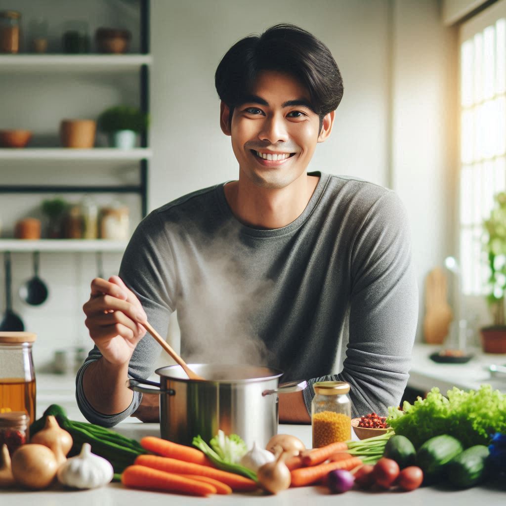 Bước 4: Nấu canh chua