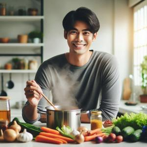 Bước 4: Nấu canh chua