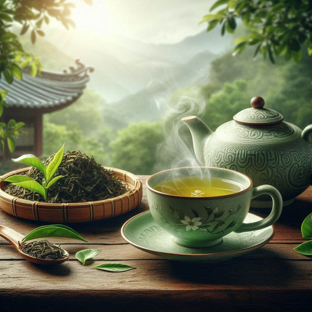 Cho trà vào trong tủ lạnh