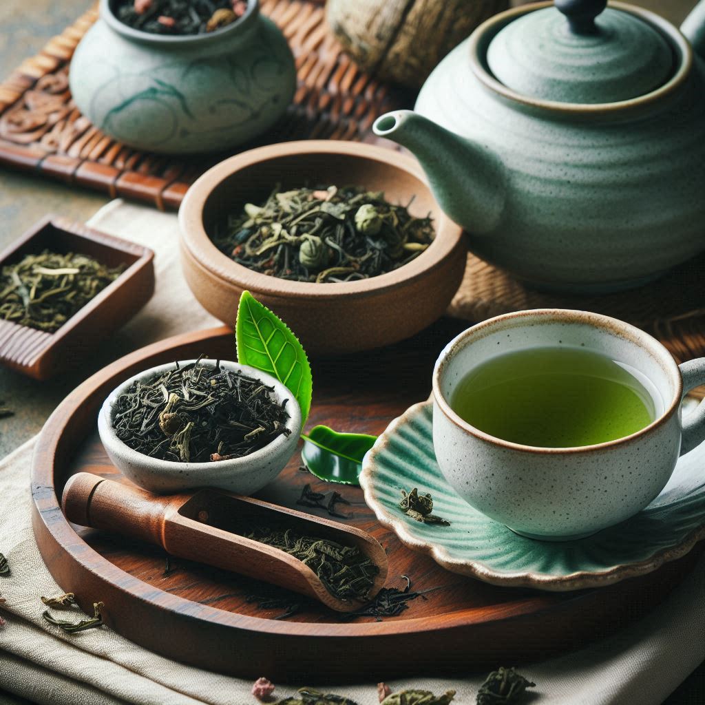 Không uống trà khi bụng đói