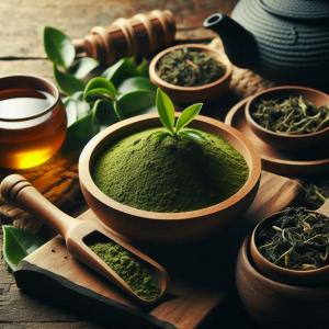 Chọn bột trà xanh nguyên chất